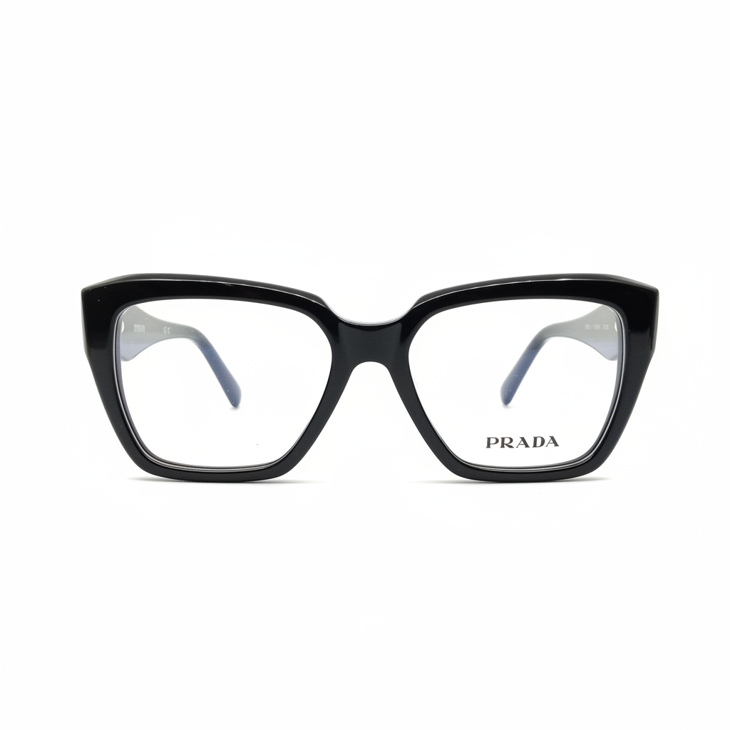 PRADA Designer Eyeglasses Detail View