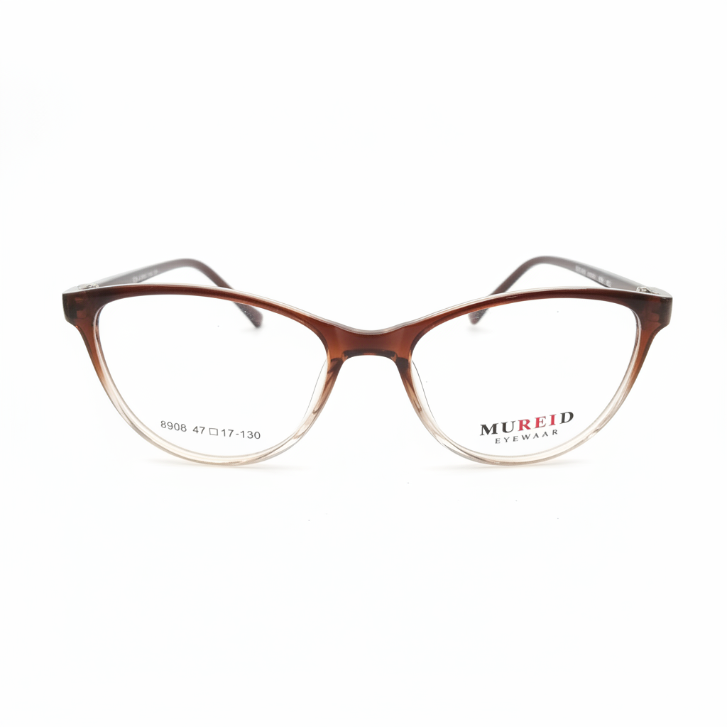 Kids tortoiseshell brown gradient eyeglasses