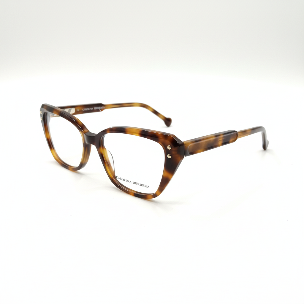 Carolina Herrera eyeglasses side angle view
