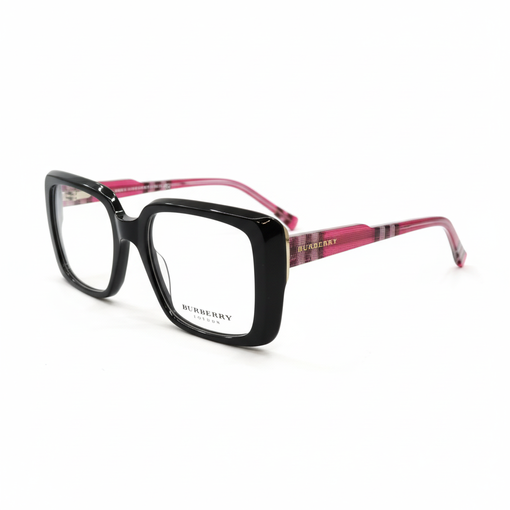 Burberry eyeglasses side angle view